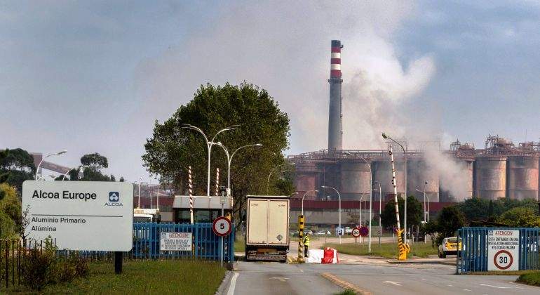 Planta de Alcoa en Lugo