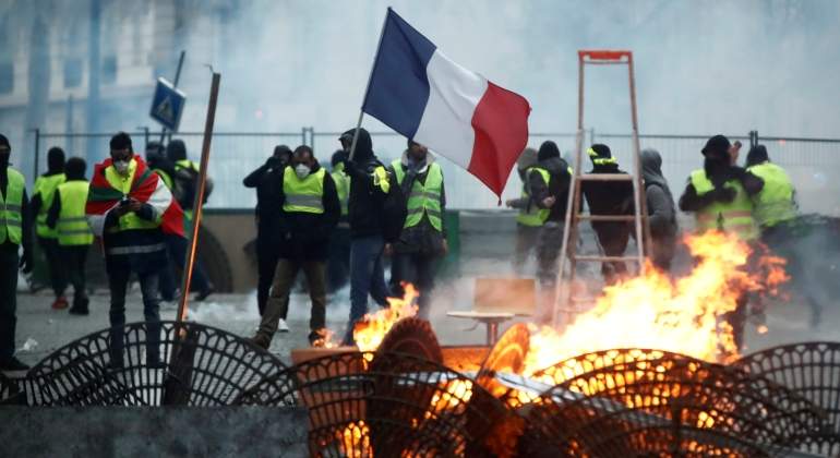 París, una ciudad en estado de excepción ante el movimiento de los chalecos amarillos
