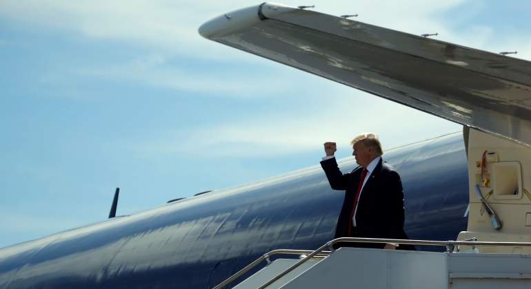 El Air Force One que quiere mantener Donald Trump ya volaba con Ronald Reagan