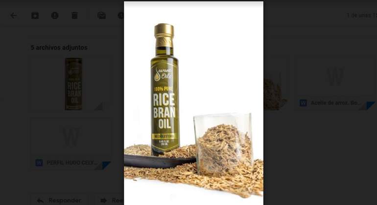 aceite arroz