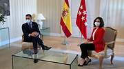 Sánchez y Ayuso acuerdan crear un grupo covid de recomendaciones para contener la pandemia
