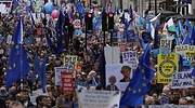 Un millón de manifestantes pide en Londres otro referéndum sobre el Brexit