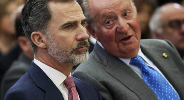 Felipe VI y Juan Carlos I