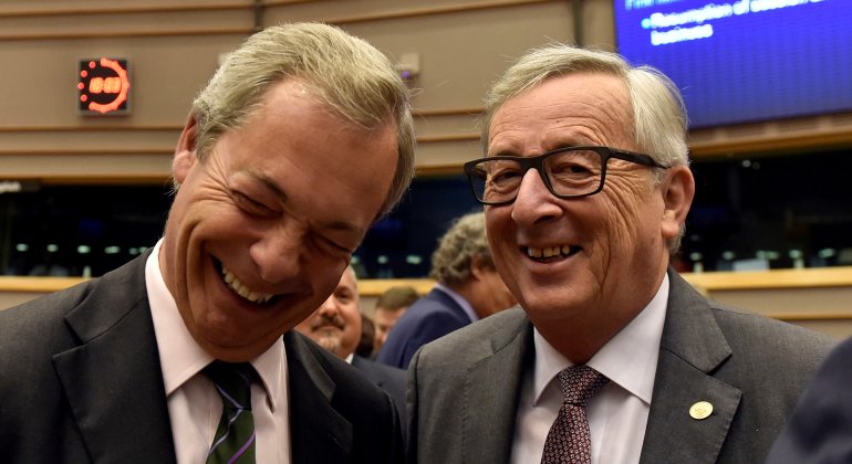juncker farage