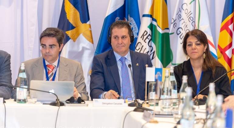 El viceconsejero de Accin Exterior del Gobierno de Canarias Juan Rafael Zamora Padrn