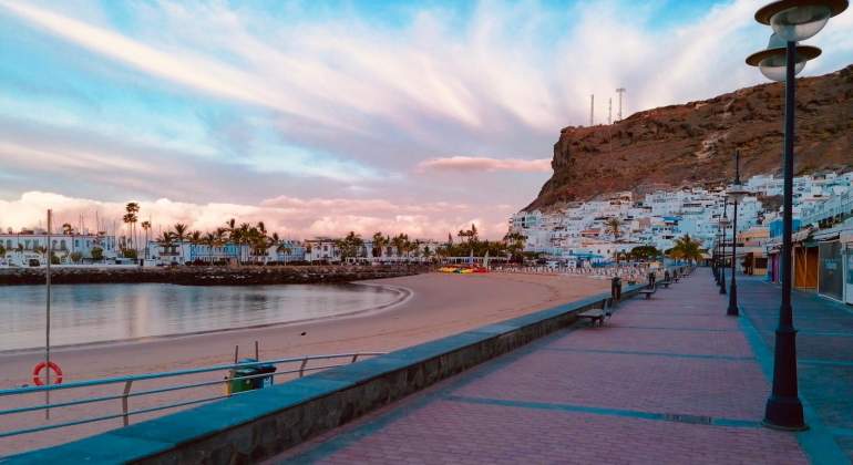 Paseo martimo en Canarias