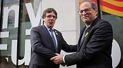 Los CDR detenidos se vieron con la hermana de Puigdemont para crear un canal seguro entre éste y Torra