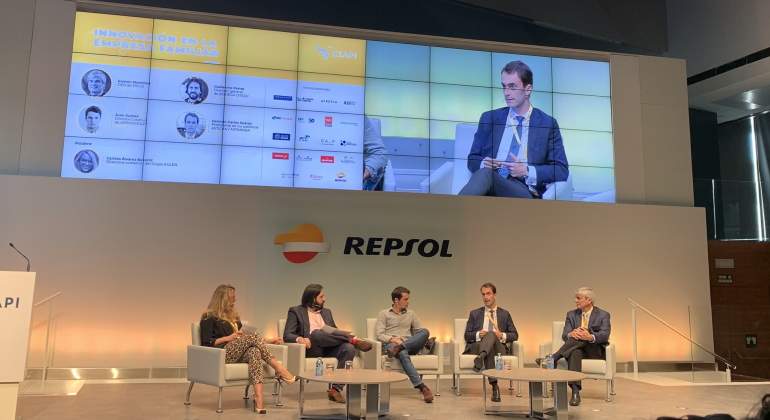 El empresario Germn Carlos Surez Calvo participa en un evento de Repsol