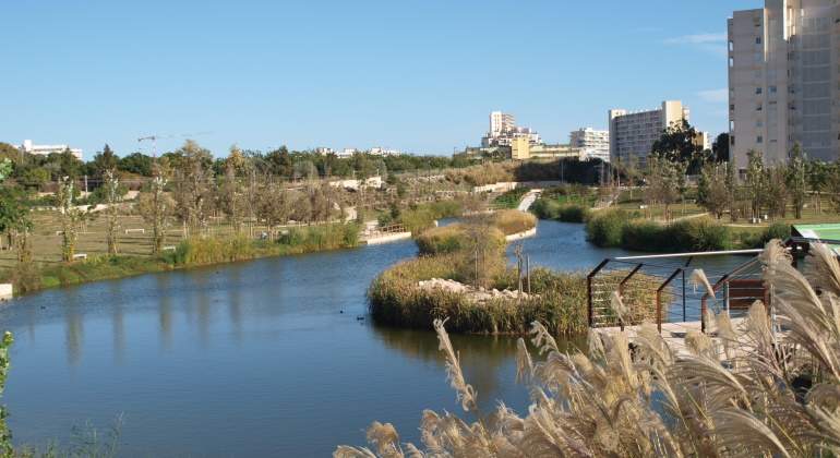 Parque La Marjal en Alicante de la empresa Suez