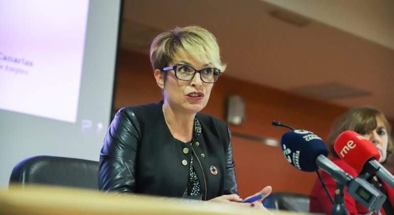 Elena Mez consejera de Economa Conocimiento y Empleo del Gobierno canario