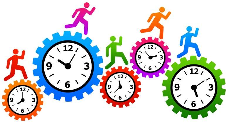 trabajadores-relojes-dreamstime.jpg