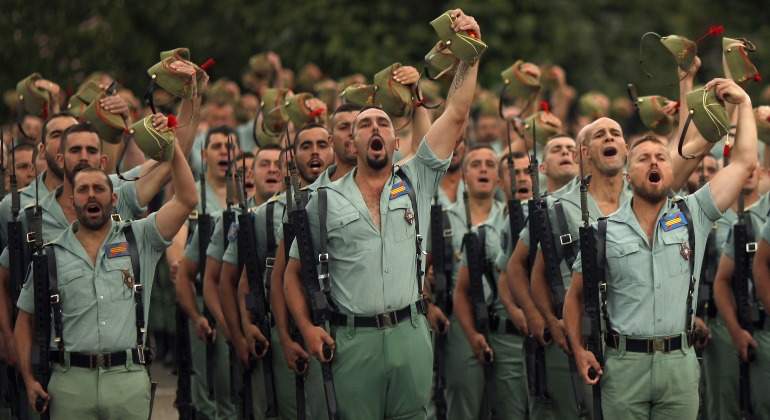 Legionarios-Legion-saludo-militar-2018-Reuters.jpg