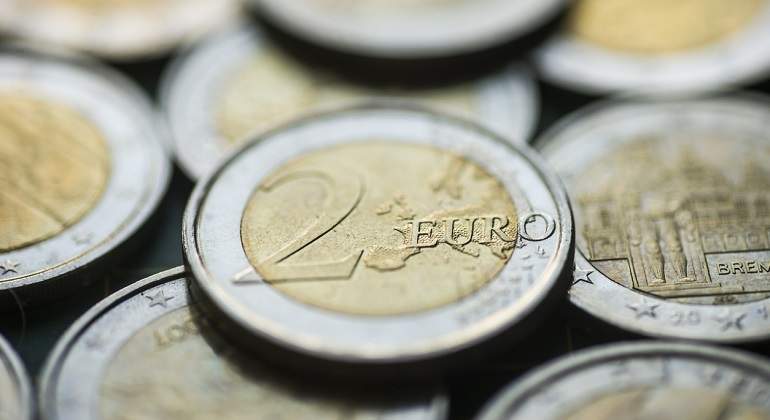 Monedas de 2 euros iStock