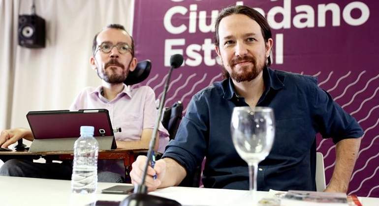 Pablo Iglesias y Pablo Echenique