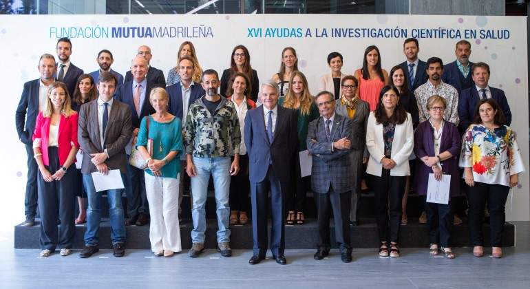 Entrega de las XVI ayudas a la investigacin de la Mutua Madrilea
