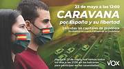 La Delegación de Gobierno en Madrid autoriza la manifestación en coche de Vox y el TSJM una concentración del Partido Comunista