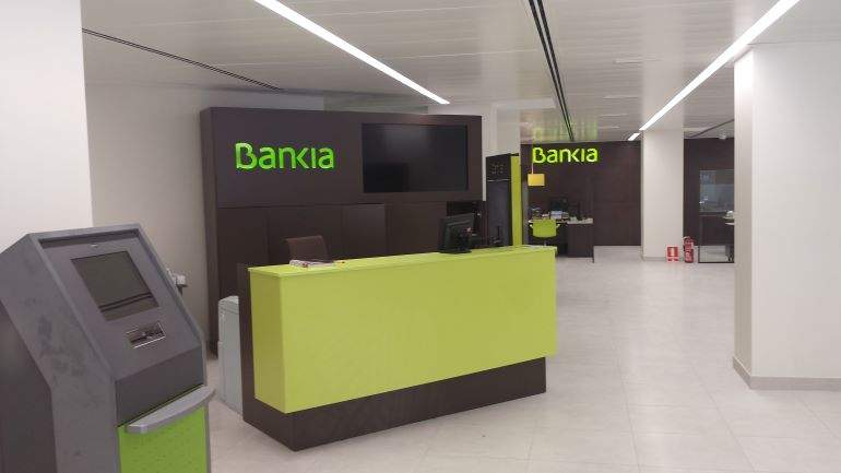 Una oficina de Bankia