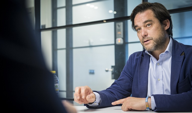 Nicols Fernndez director de Anlisis de Banco Sabadell durante una entrevista con elEconomista ARCHIVO
