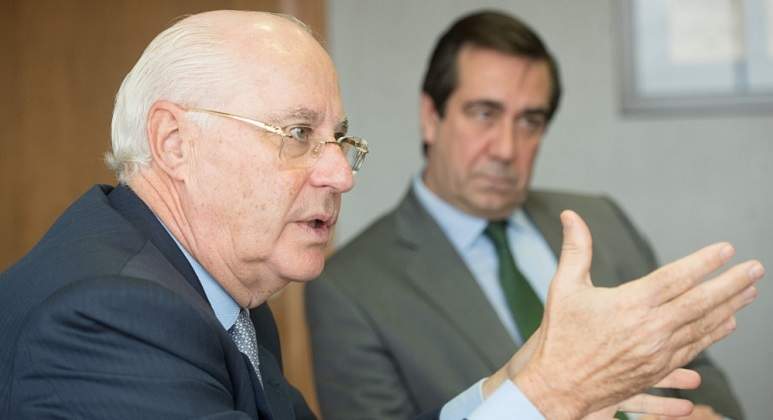 Rafael Miranda y Bernardo Velzquez presidente y consejero delegado de Acerinox