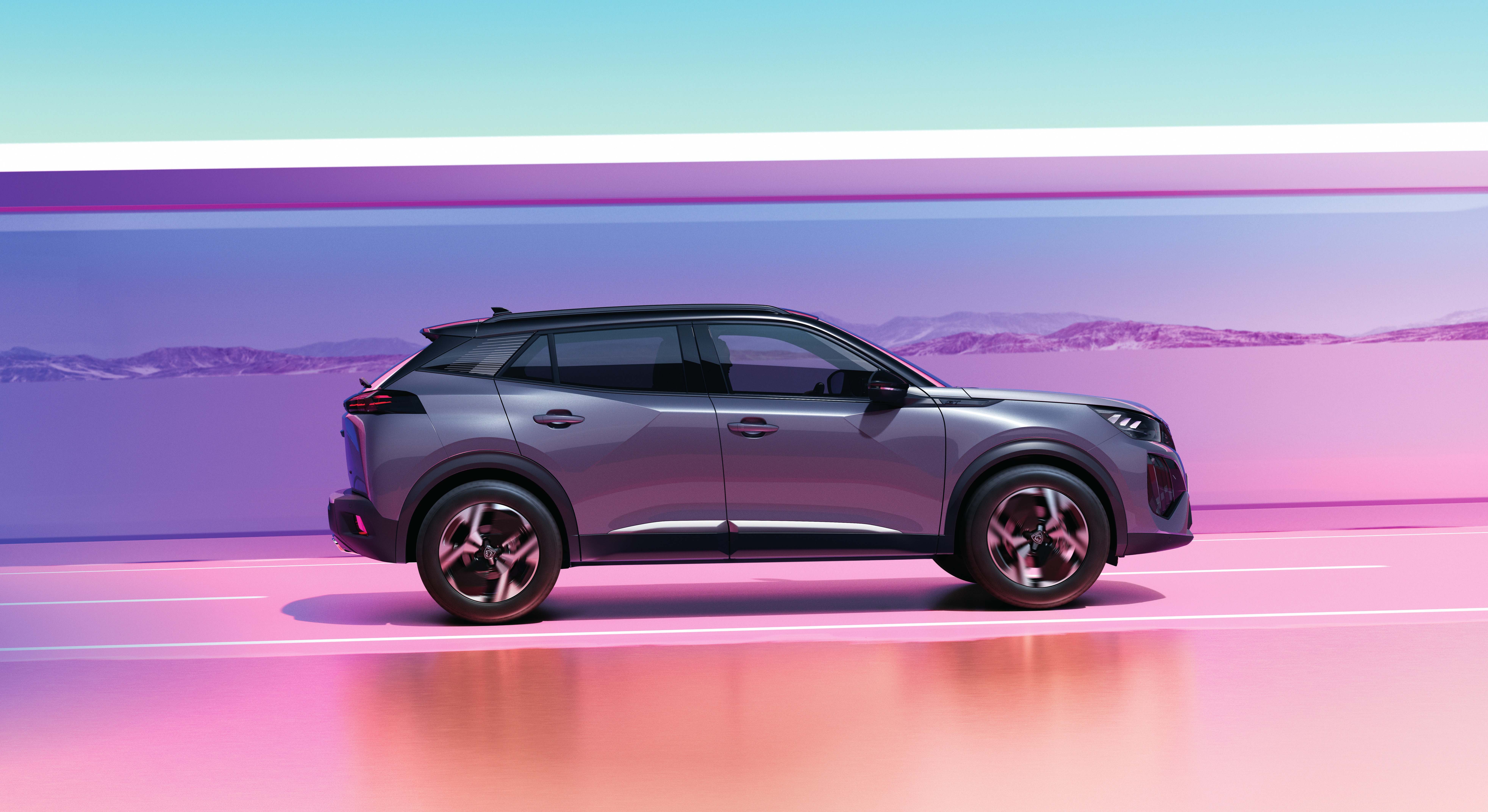 Con sus 4,3 metros de largo, el Peugeot 2008 es perfecto tanto para callejear por la ciudad como para hacer largos viajes