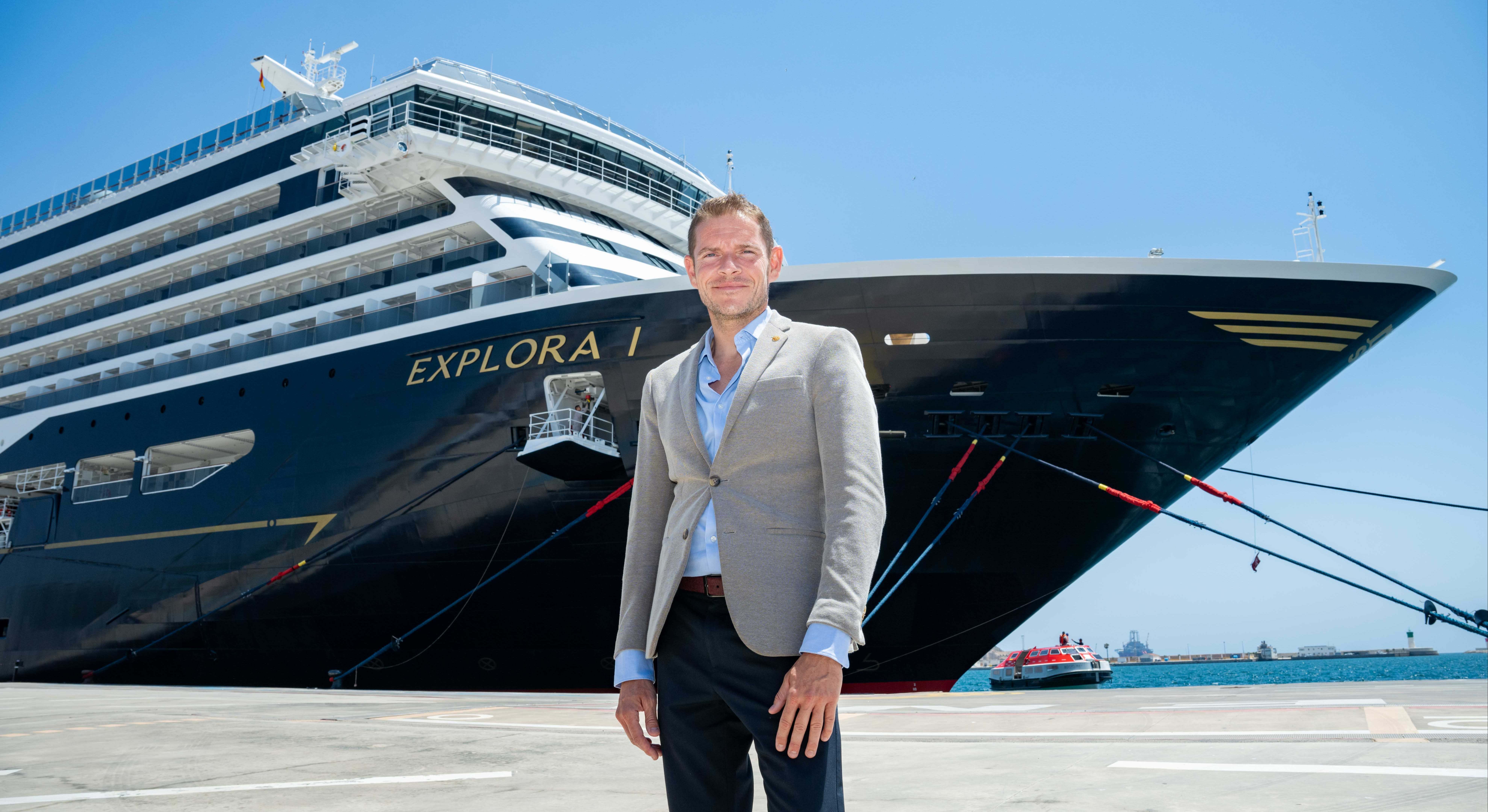 Fernando Pacheco, director general de Explora Journeys y MSC Cruceros en España