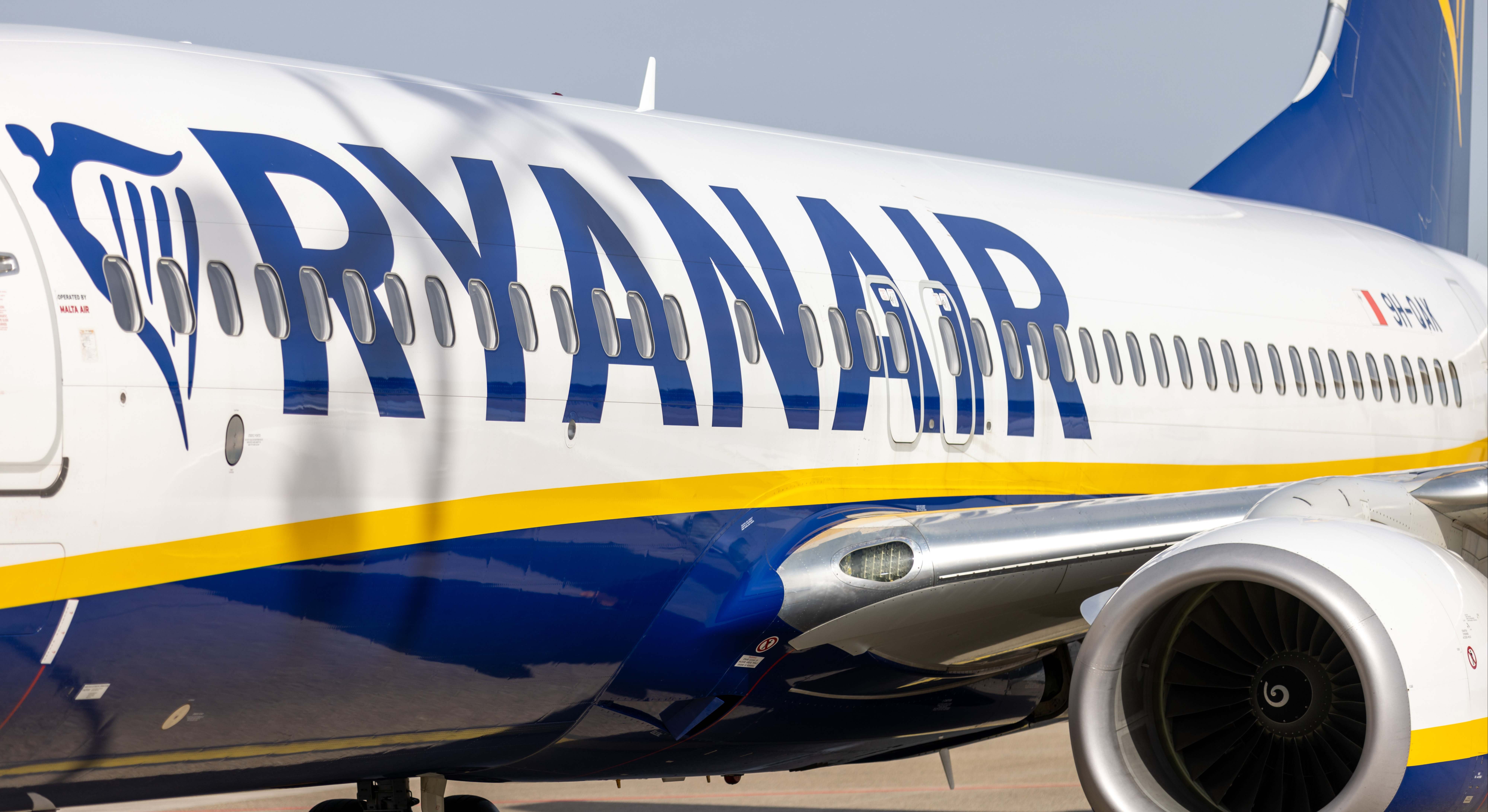Avión de Ryanair.