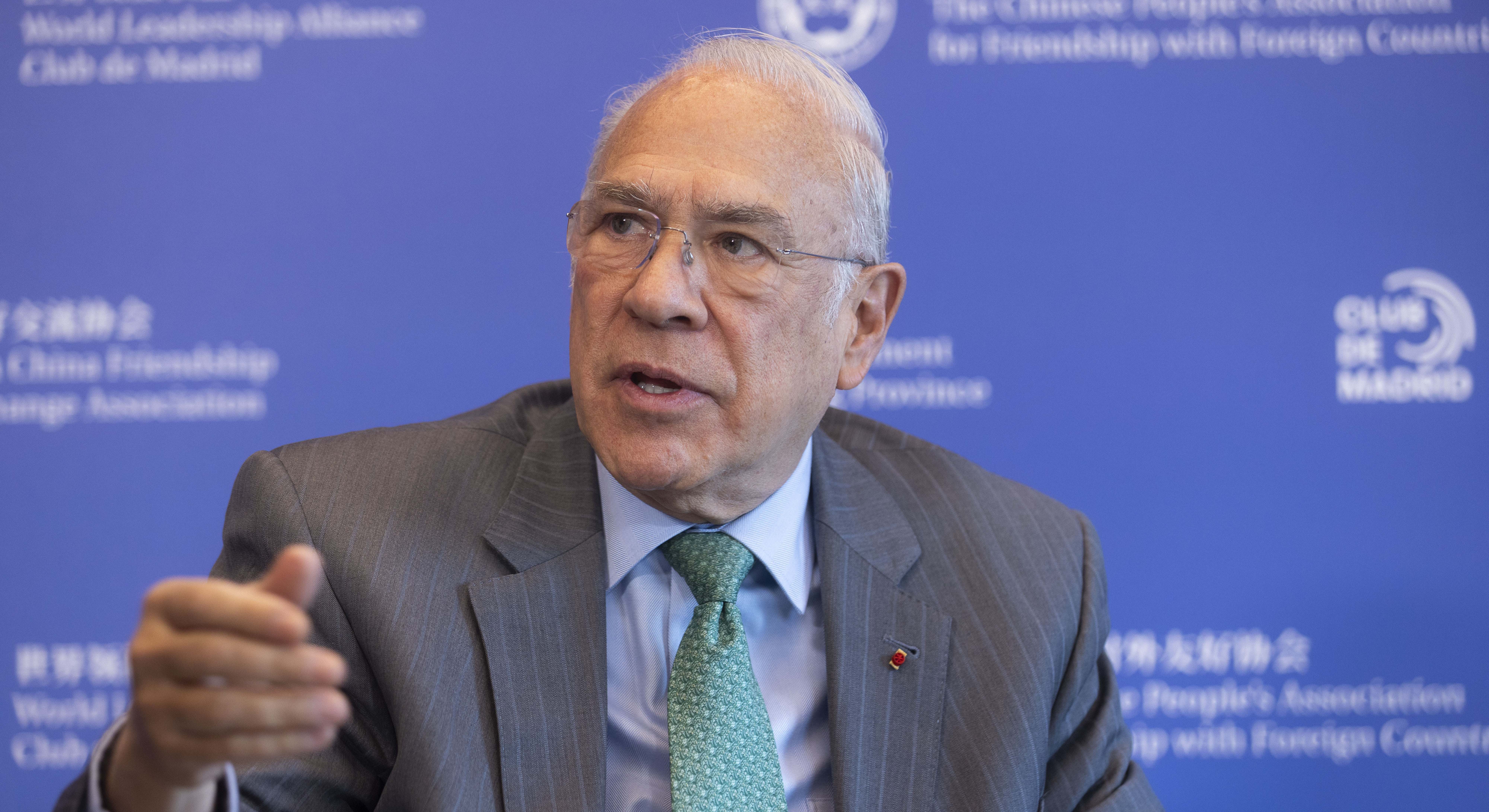 José Ángel Gurría, exsecretario general de la OCDE