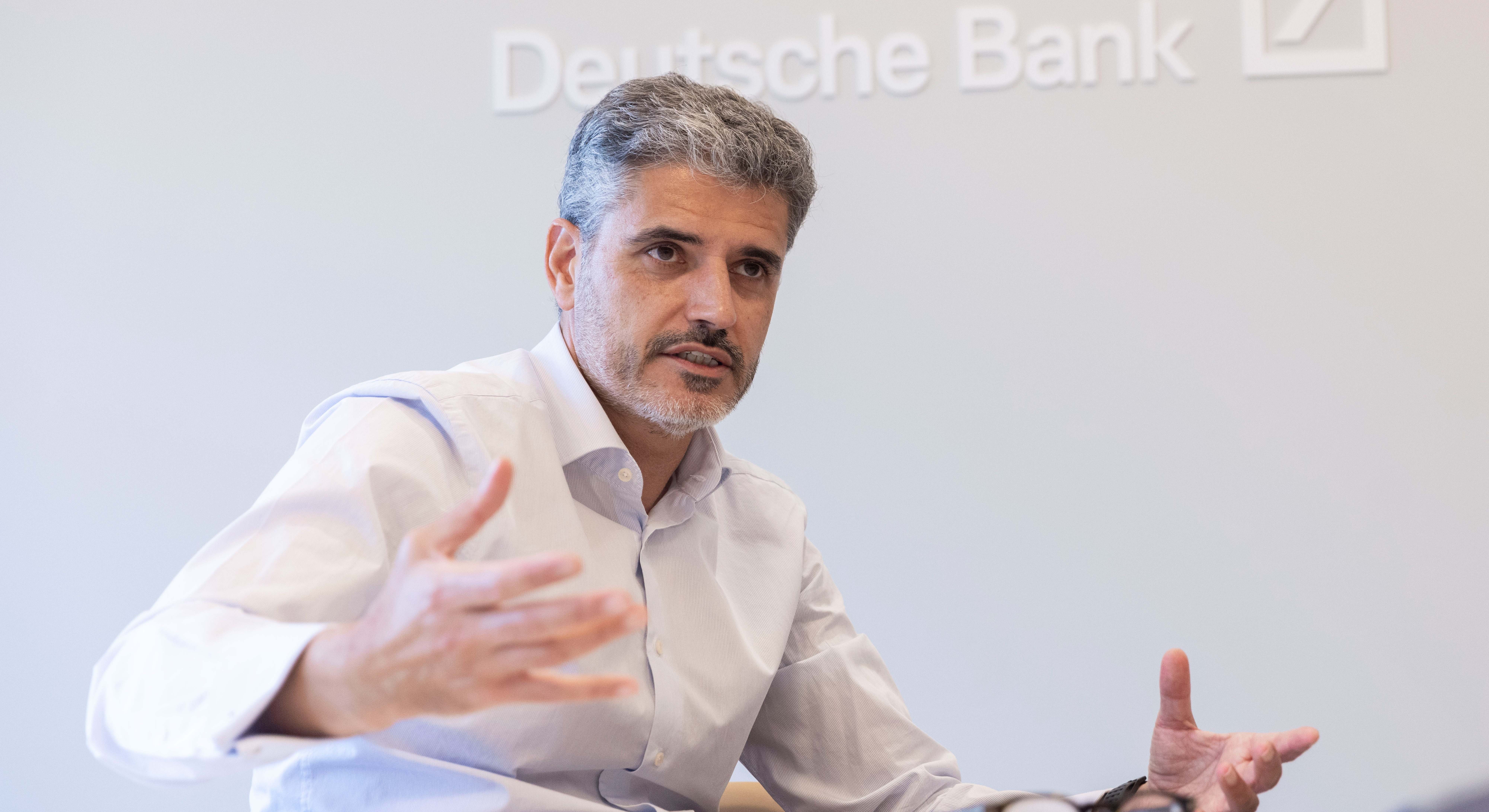 Javier Espurz, responsable de banca corporativa de Deutsche Bank en España