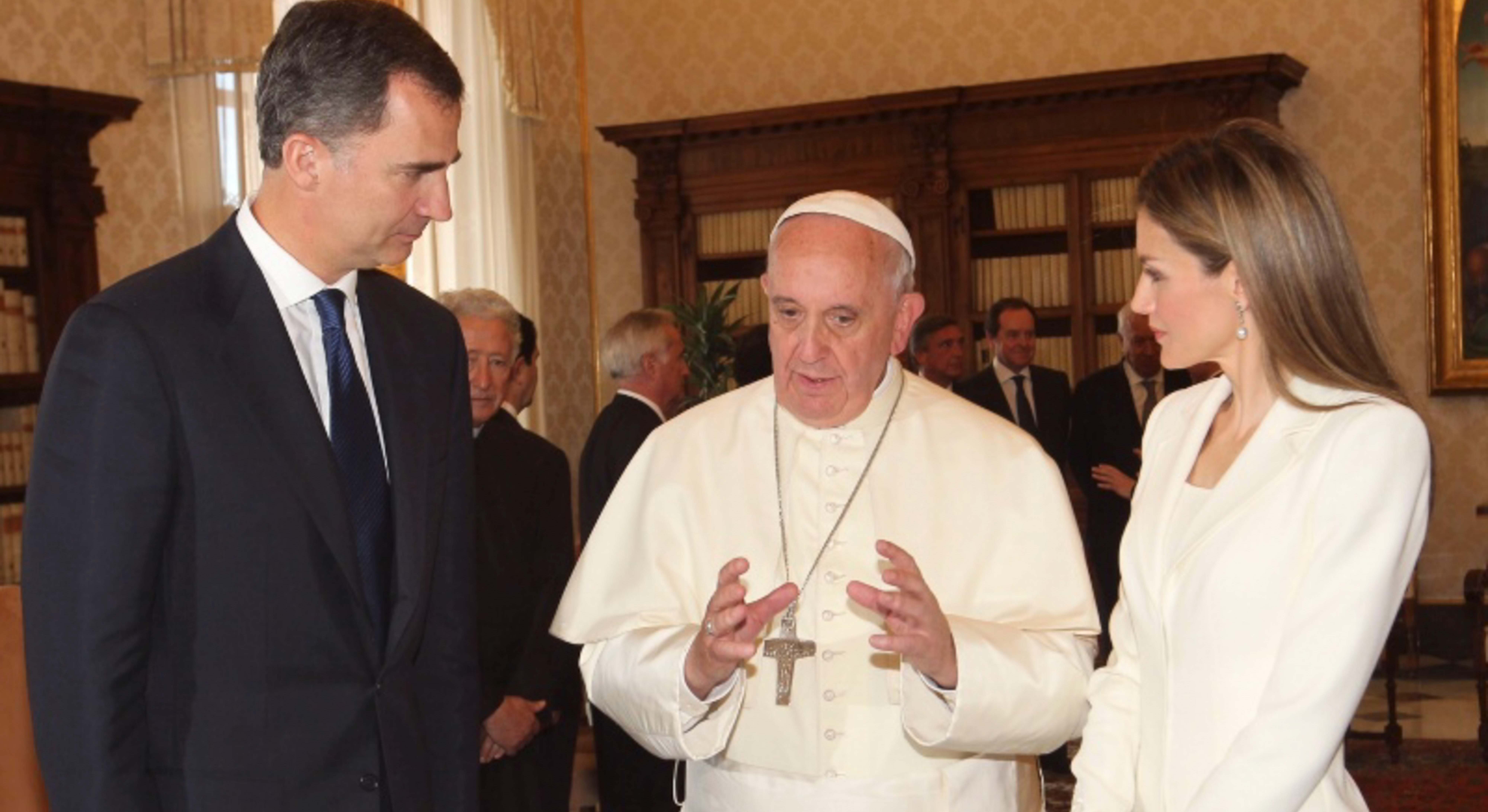 Los Reyes y el Papa