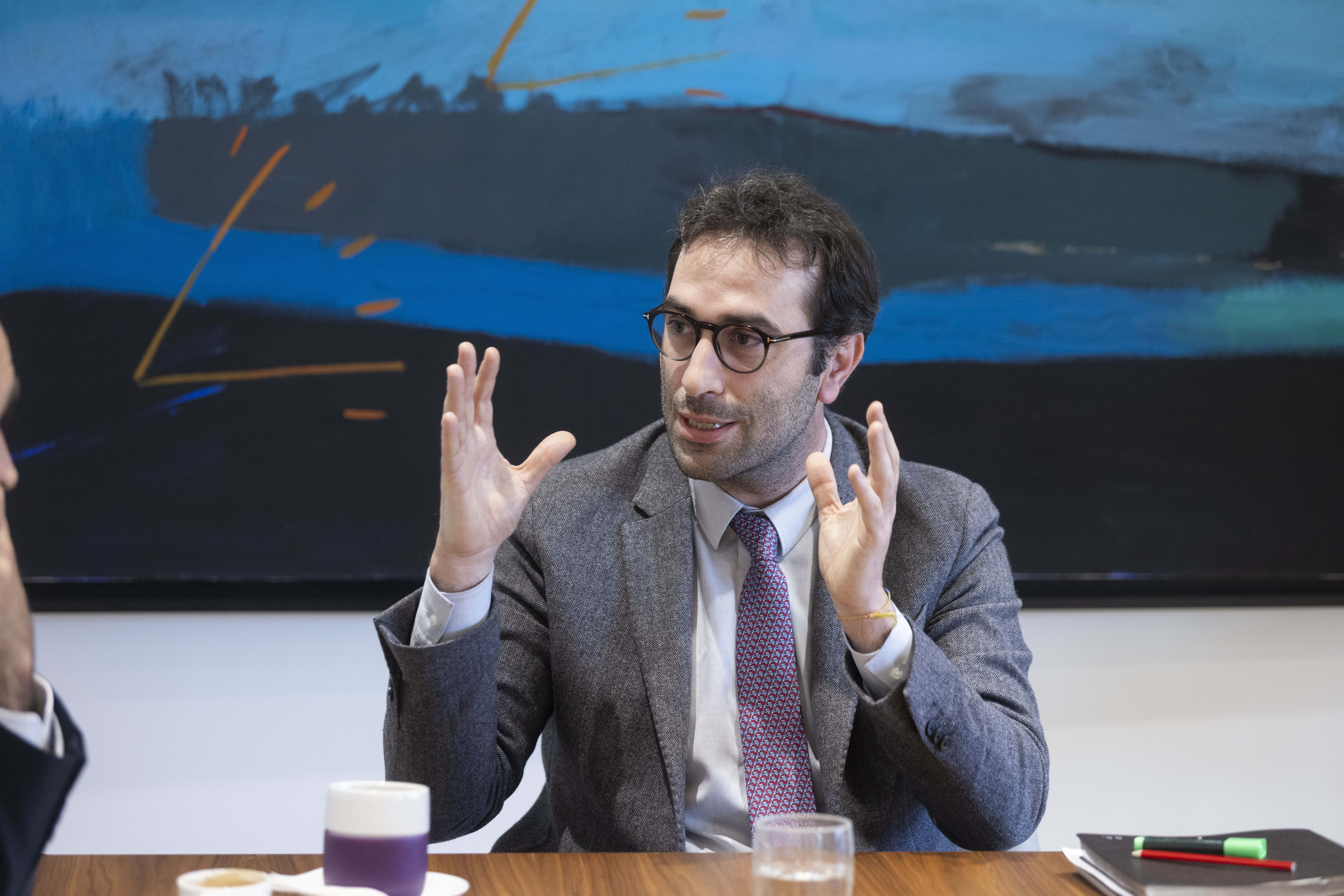 El ministro de Economía, Carlos Cuerpo. EE