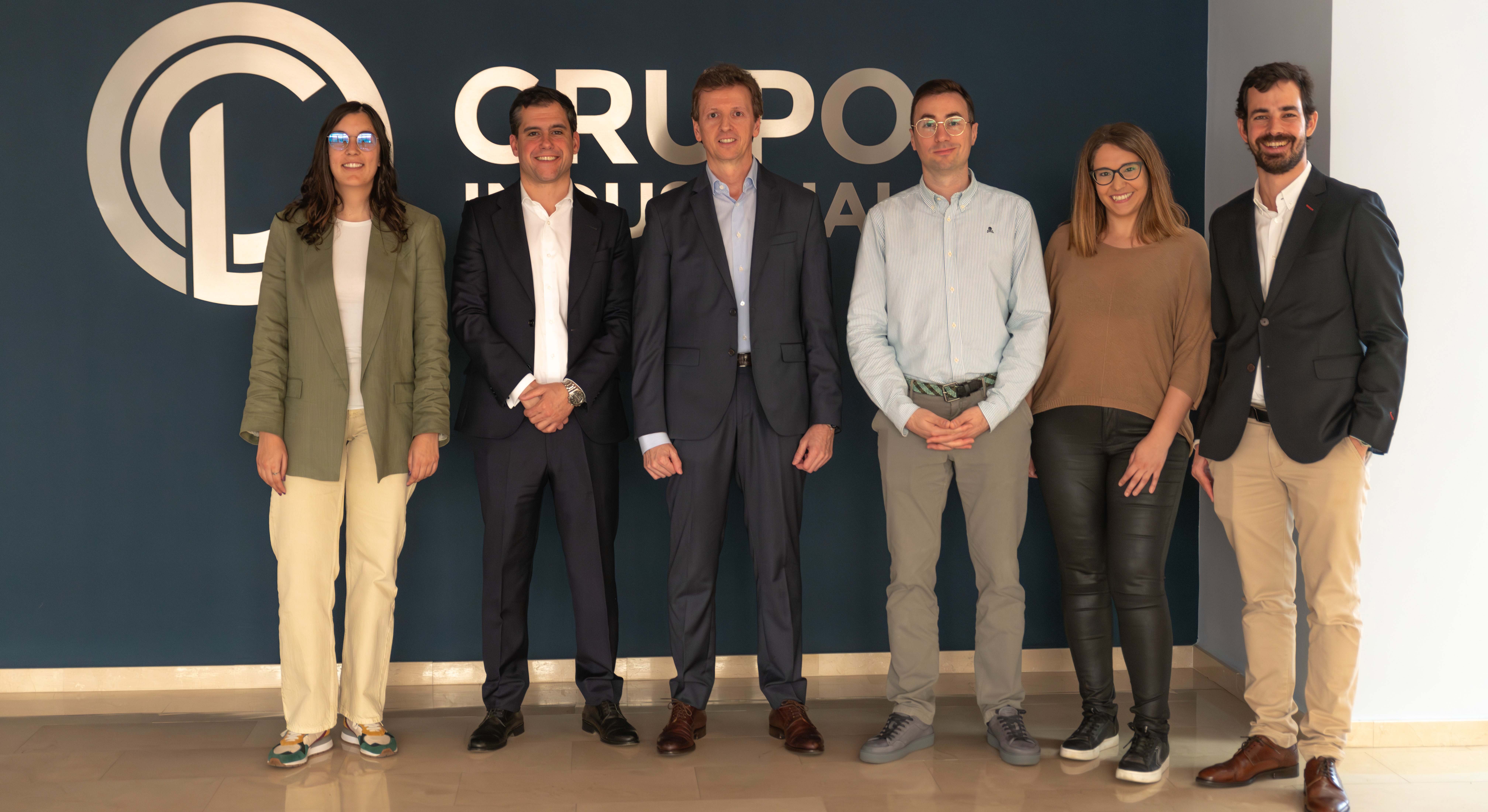 Isabel Rodríguez, HRBP Siderúrgica Balboa, Simon Noriega, Account Executive de Workday, Adolfo Pellicer, Country Manager de Workday, Víctor Leal, CEO División Packaging y Química de CL Grupo Industrial, Laura Sánchez, responsable de Talento y Desarrollo d