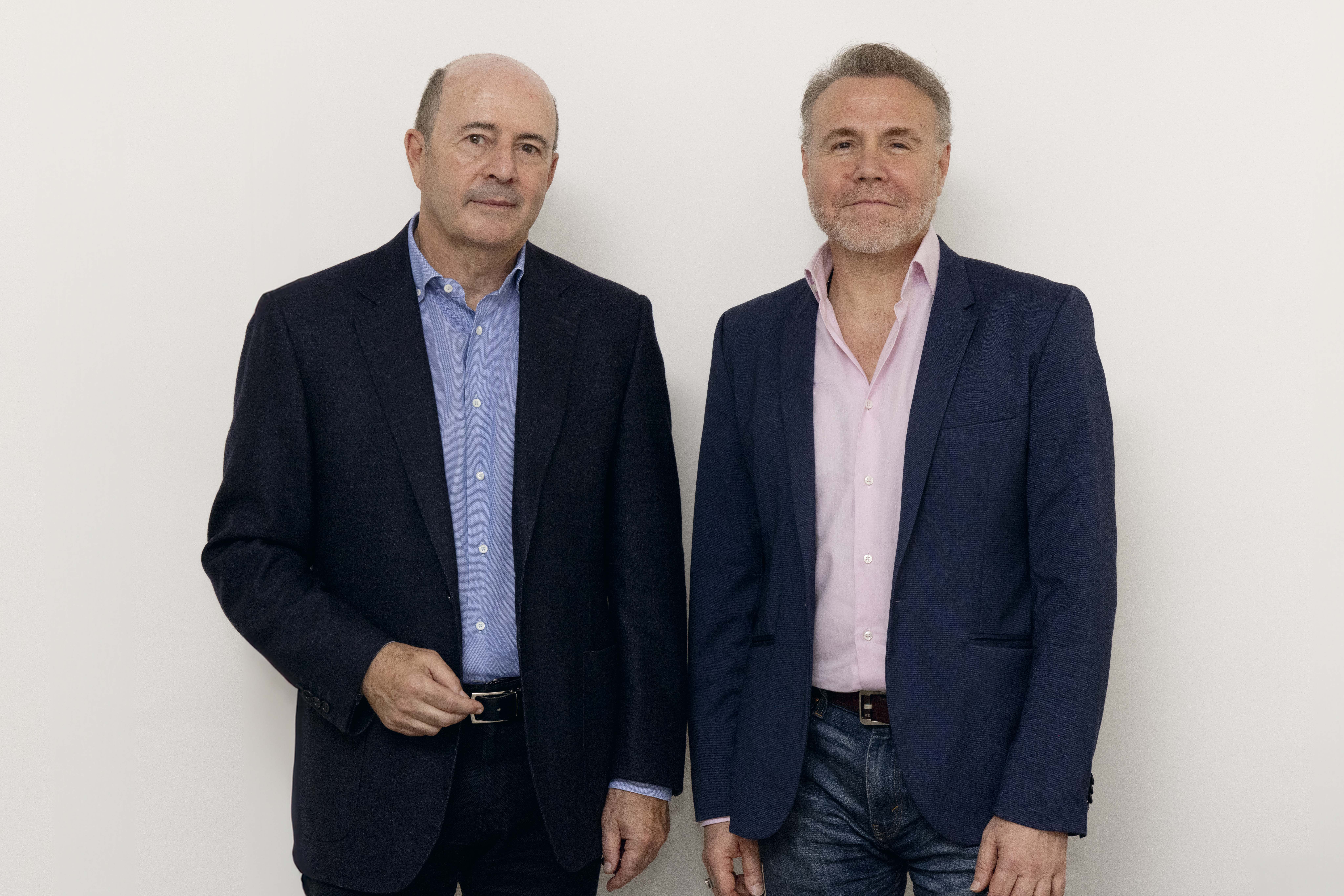 José Antonio Fernández Gallar y Gregorio Esteban, socios fundadores de Santa Ana