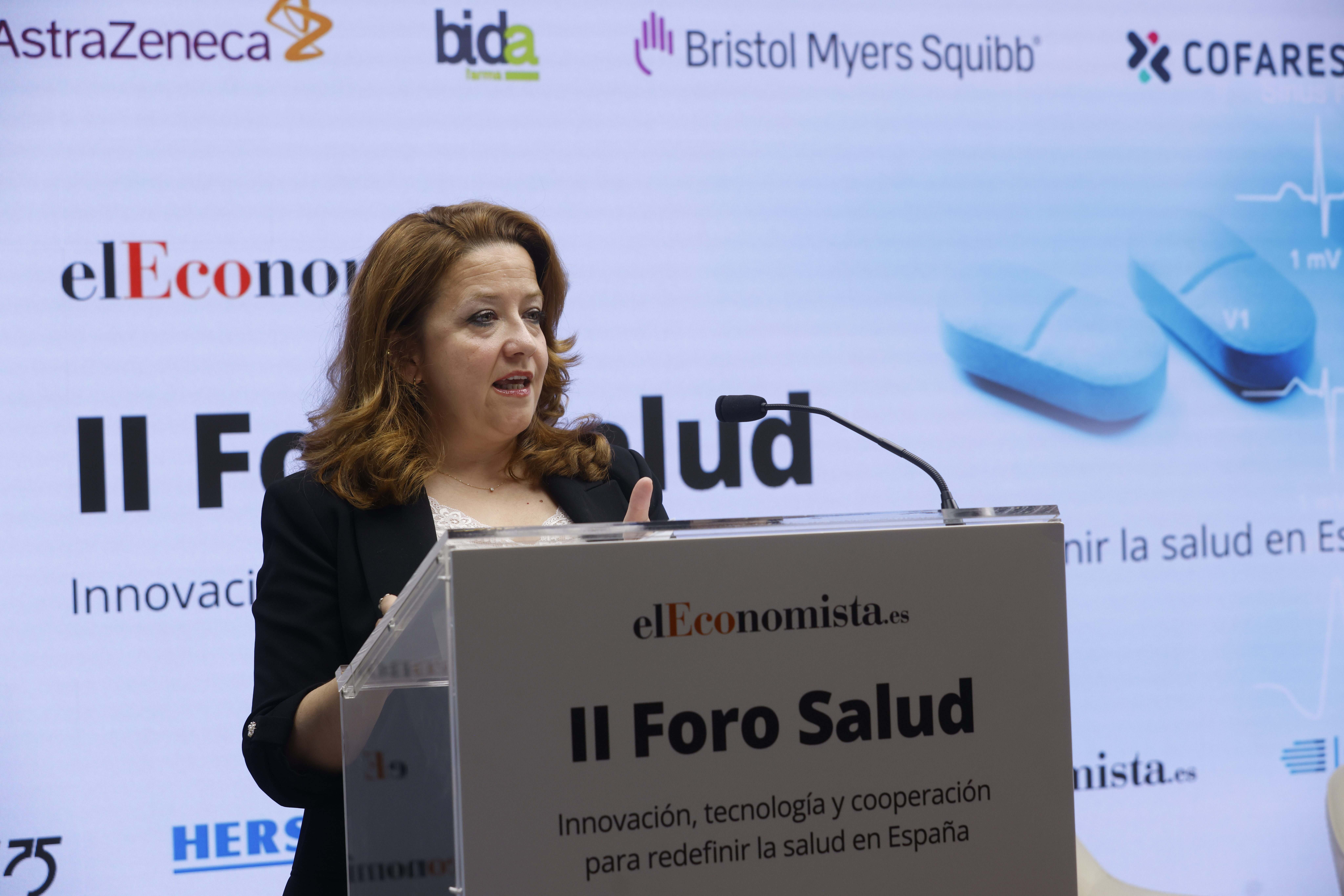 La consejera de Sanidad de la Comunidad de Madrid, Fátima Matute