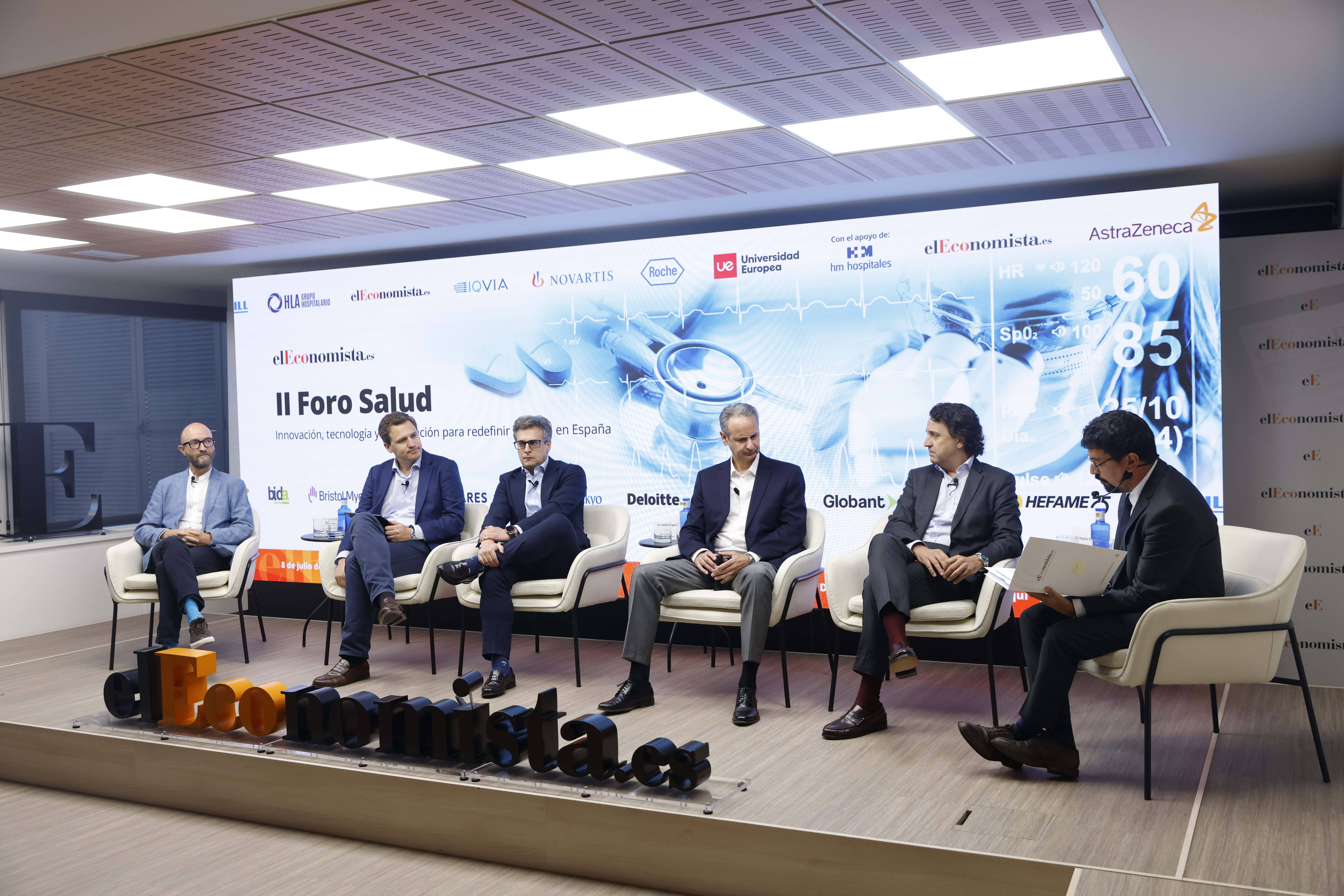  Mesa 'El futuro de la tecnología sanitaria en España', la primera del II Foro de Salud de elEconomista.es