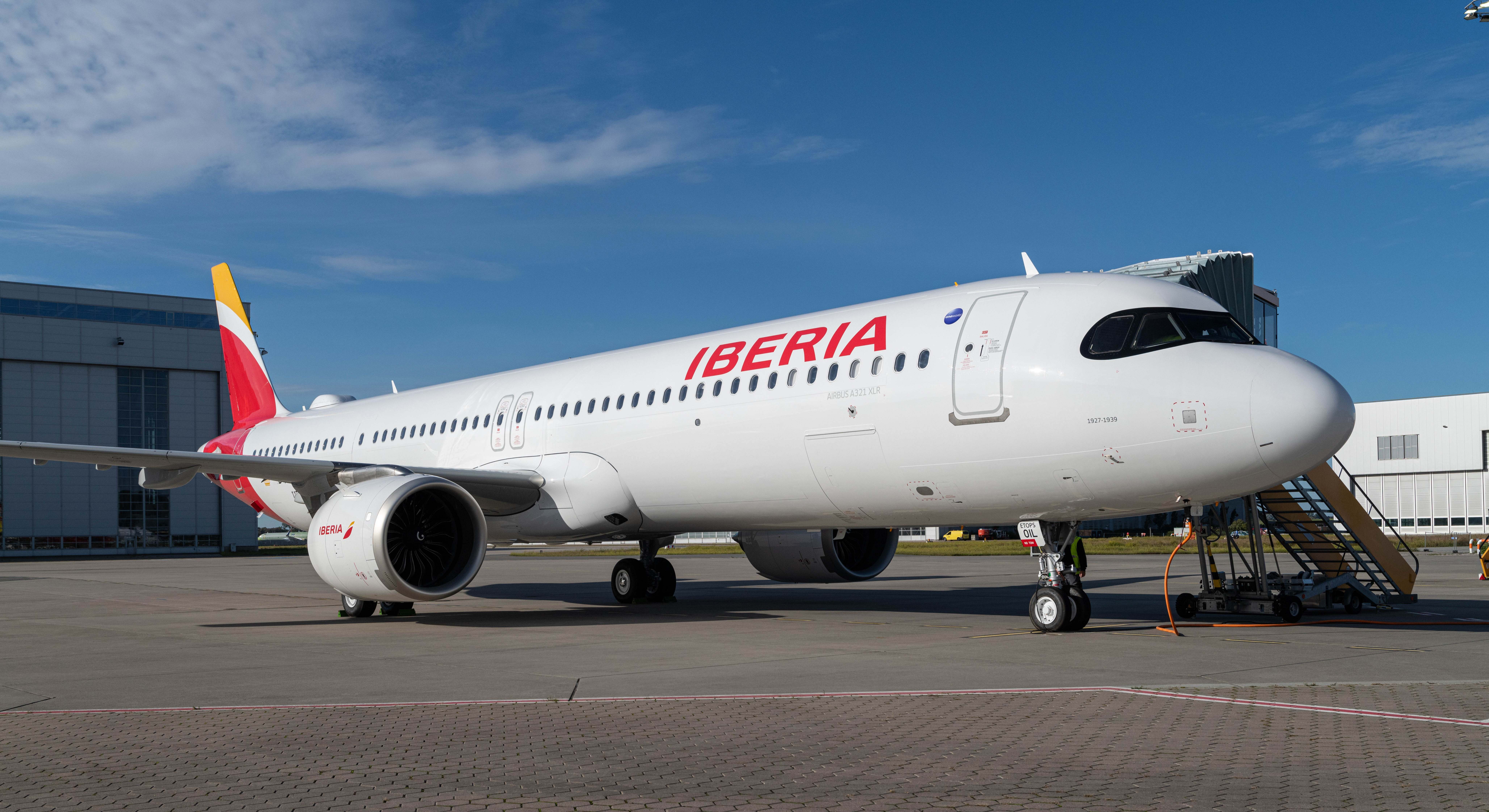 Avión A321-XLR de Iberia. / Foto: Iberia