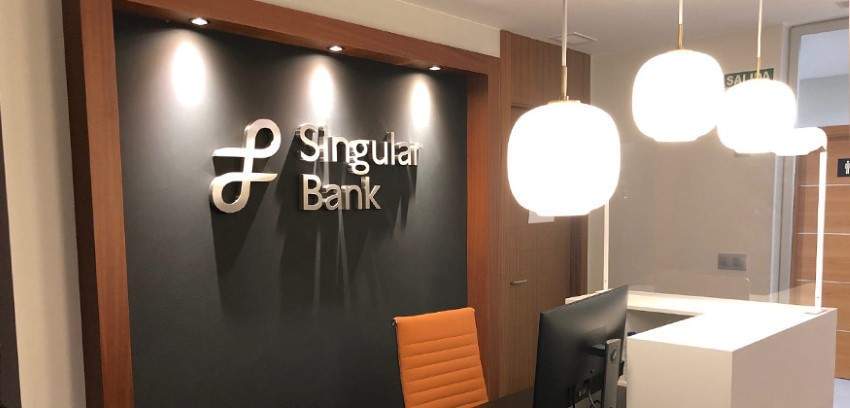 Una oficina de Singular Bank