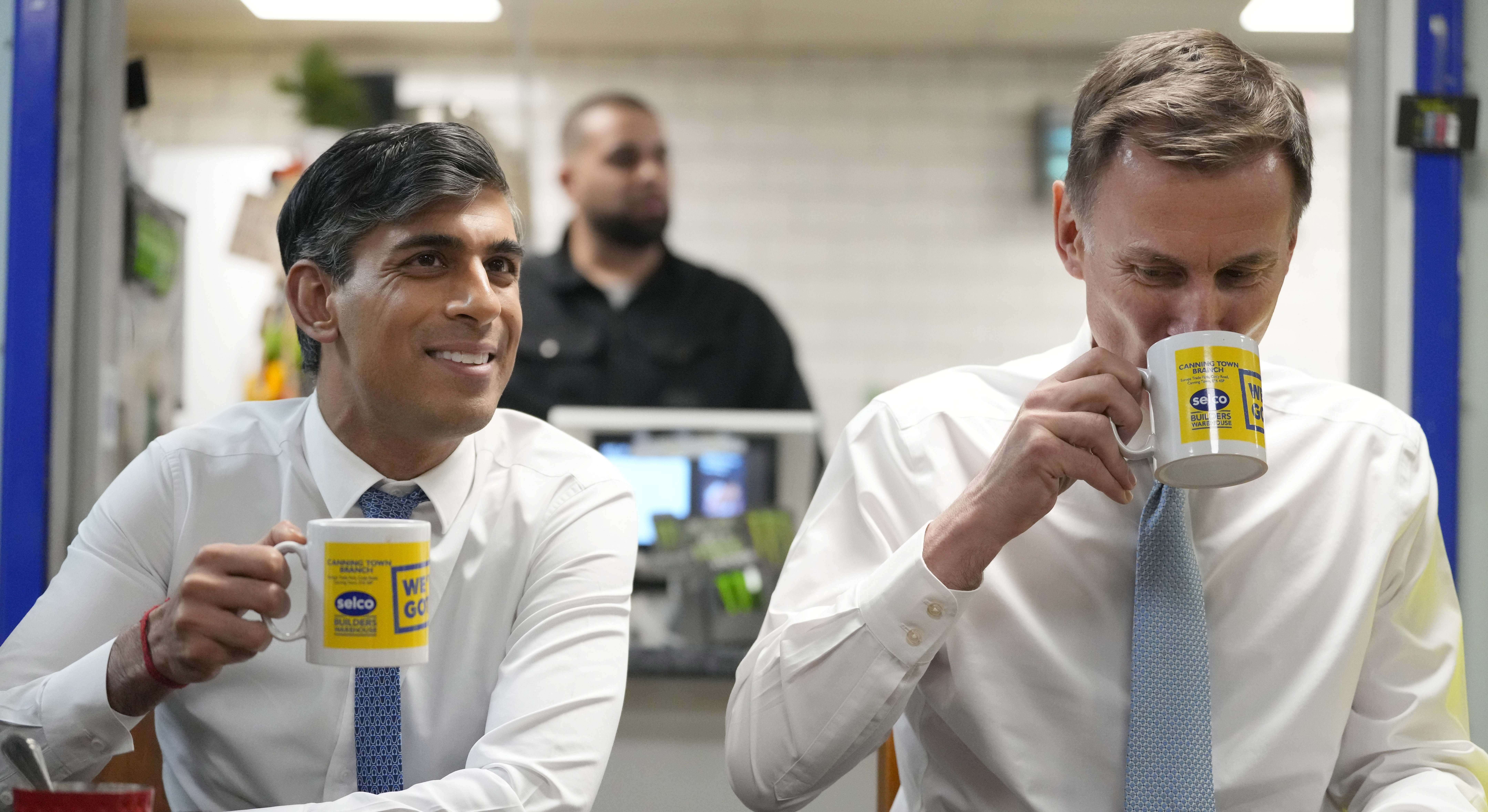 Rishi Sunak y Jeremy Hunt