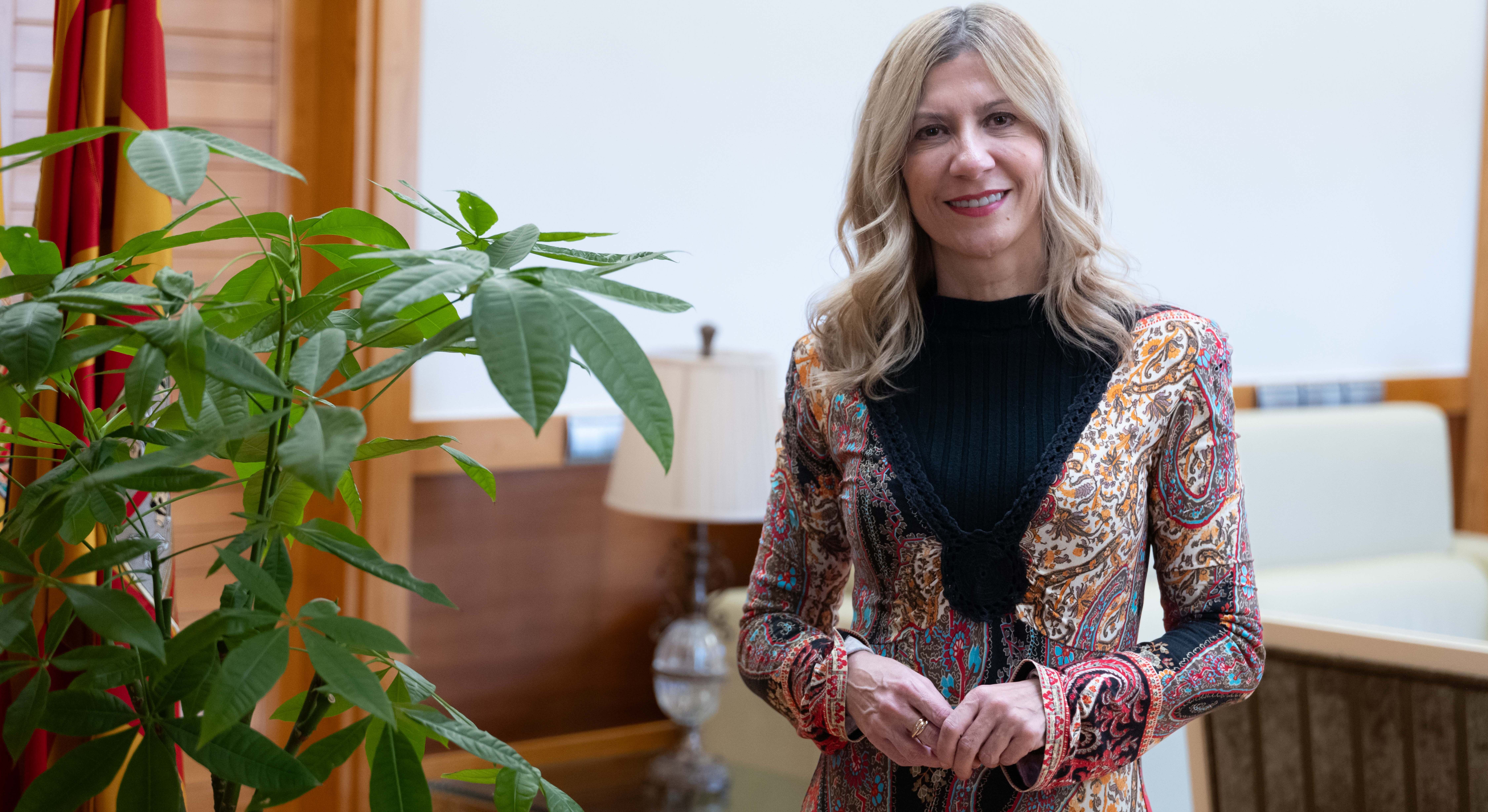 Mar Vaquero (vicepresidenta segunda del Gobierno de Aragón y consejera de Economía, Empleo e Industria)