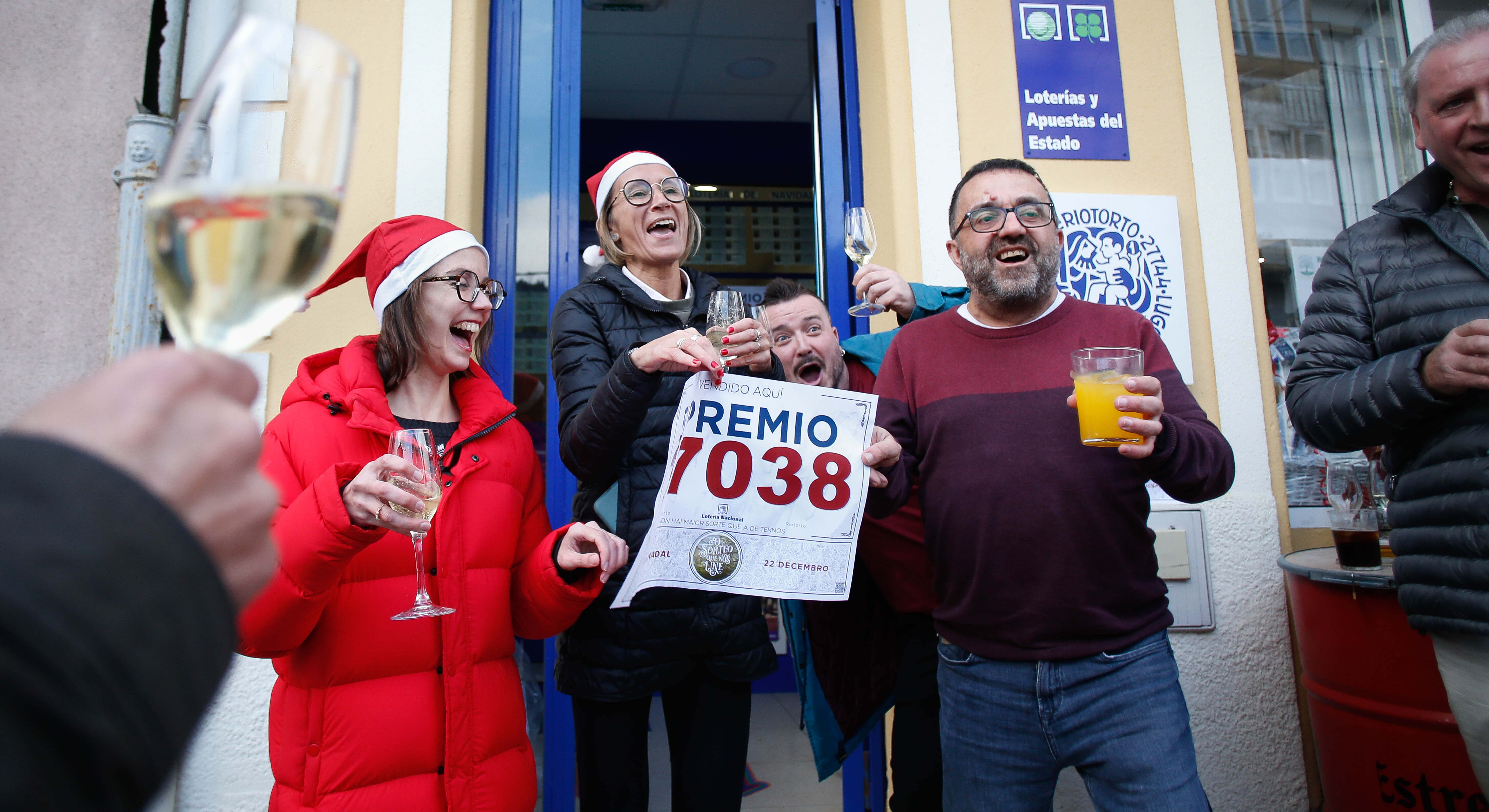 Administración de lotería de Navidad