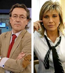 Hermann Tertsch y Julia Otero