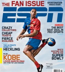 Kobe Bryant deja el baloncesto para jugar un partido de fútbol con Guardiola