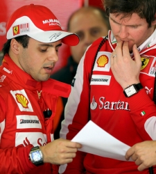 Montezemolo envía un 'recado' a <b>Massa</b>: "Él sabe que tiene que hacerlo mejor"