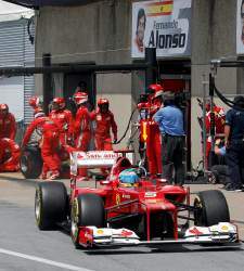 Novedades de Ferrari para mejorar el coche de Alonso; objetivo: parecerse a Red Bull