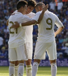 <b>Benzema</b> impone su jerarquía ante el Leicester