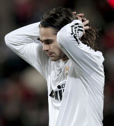 Fernando Gago, durante un partido con el Real Madrid