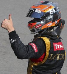 <b>Grosjean</b>, "muy feliz" tras acabar "segundo de repente" en el GP de Canadá