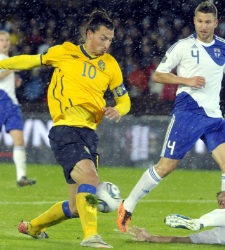 Ibrahimovic, en el Finlandia-Suecia