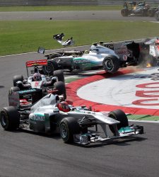 Liuzzi provocó el accidente por exceso de ambición y lamenta sus efectos