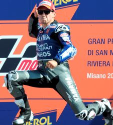 <b>Lorenzo</b>, aliviado por la caída de Pedrosa: "Me hubiera costado mucho batirle"