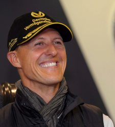 Schumacher acabó feliz su aniversario en Spa